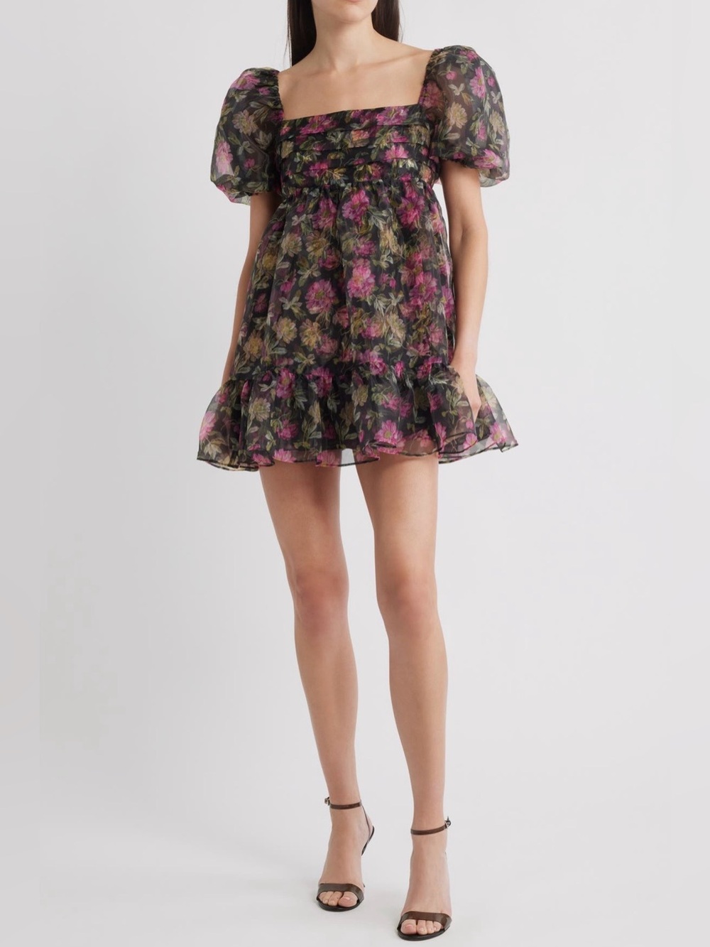 NWT LIKELY Posh Babydoll Minidress
